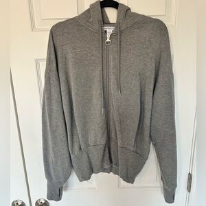 Athleta Batwing Zip-Up Sweatshirt